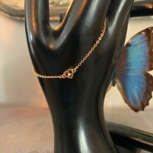 Just For You Sweetheart Ankle bracelet in Gold, Vintage